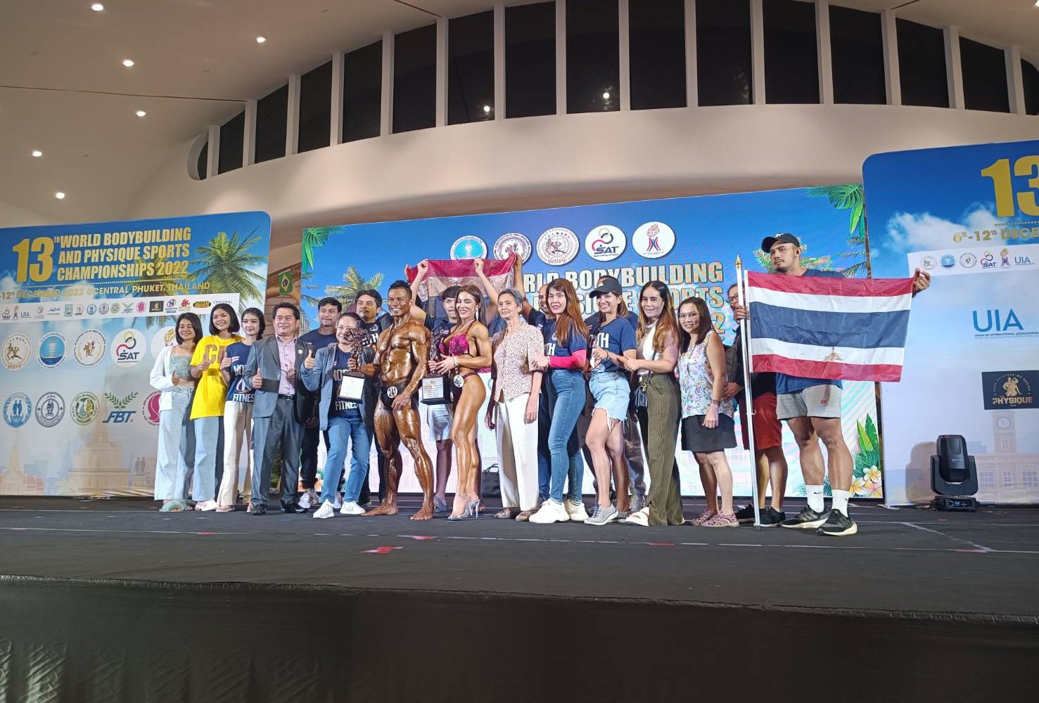 ไทยกวาดเพิ่ม 4 ทอง เพาะกายชิงแชมป์โลก