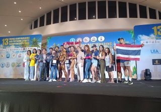 ไทยกวาดเพิ่ม 4 ทอง เพาะกายชิงแชมป์โลก